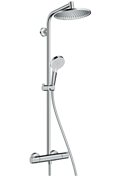 Dušo komplektas Hansgrohe Crometta S Showerpipe 240 Dušo komplektas Hansgrohe Crometta S Showerpipe 240