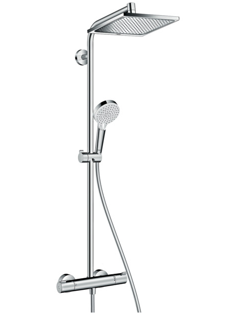 Dušo komplektas Hansgrohe Crometta E Showerpipe 240