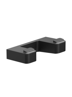 Dvigubas kabliukas Ravak 10° Free black TD 100.20, X07P554