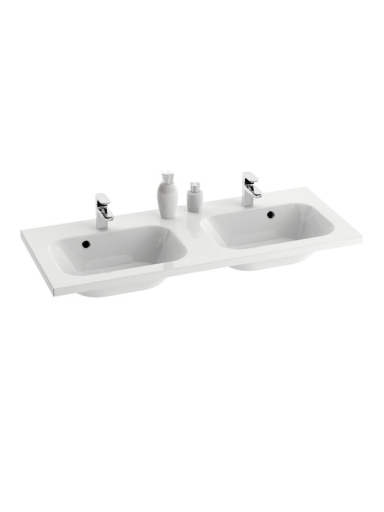 Dvigubas praustuvas Ravak Chrome 1200, 120x49 cm