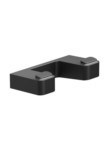 Dvigubas kabliukas Ravak 10° Free black TD 100.20, X07P554