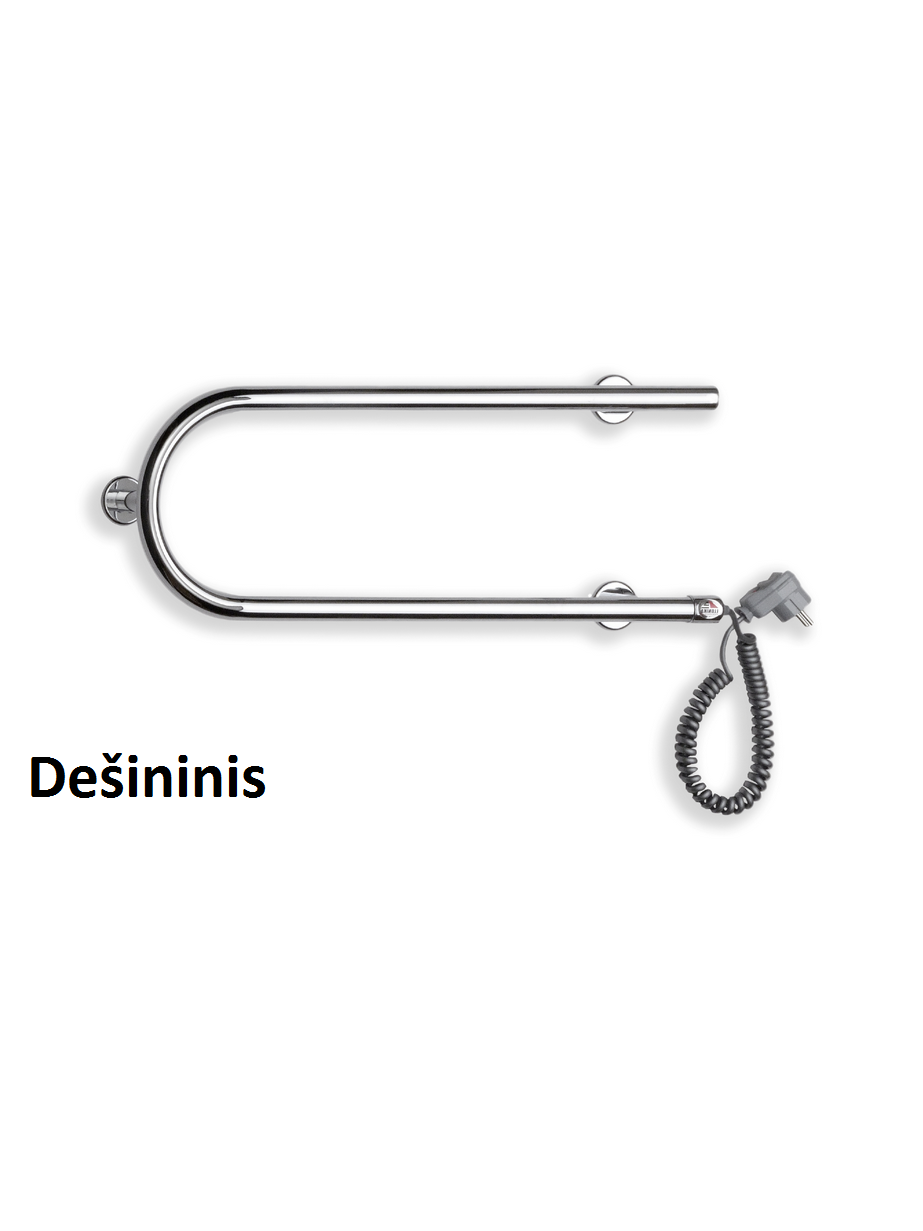 Elektrinis rankšluosčių džiovintuvas Elonika EE 270 S, chromas 2