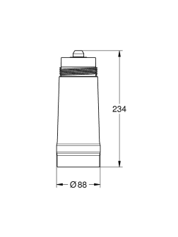 Filtras Grohe Blue, S dydis