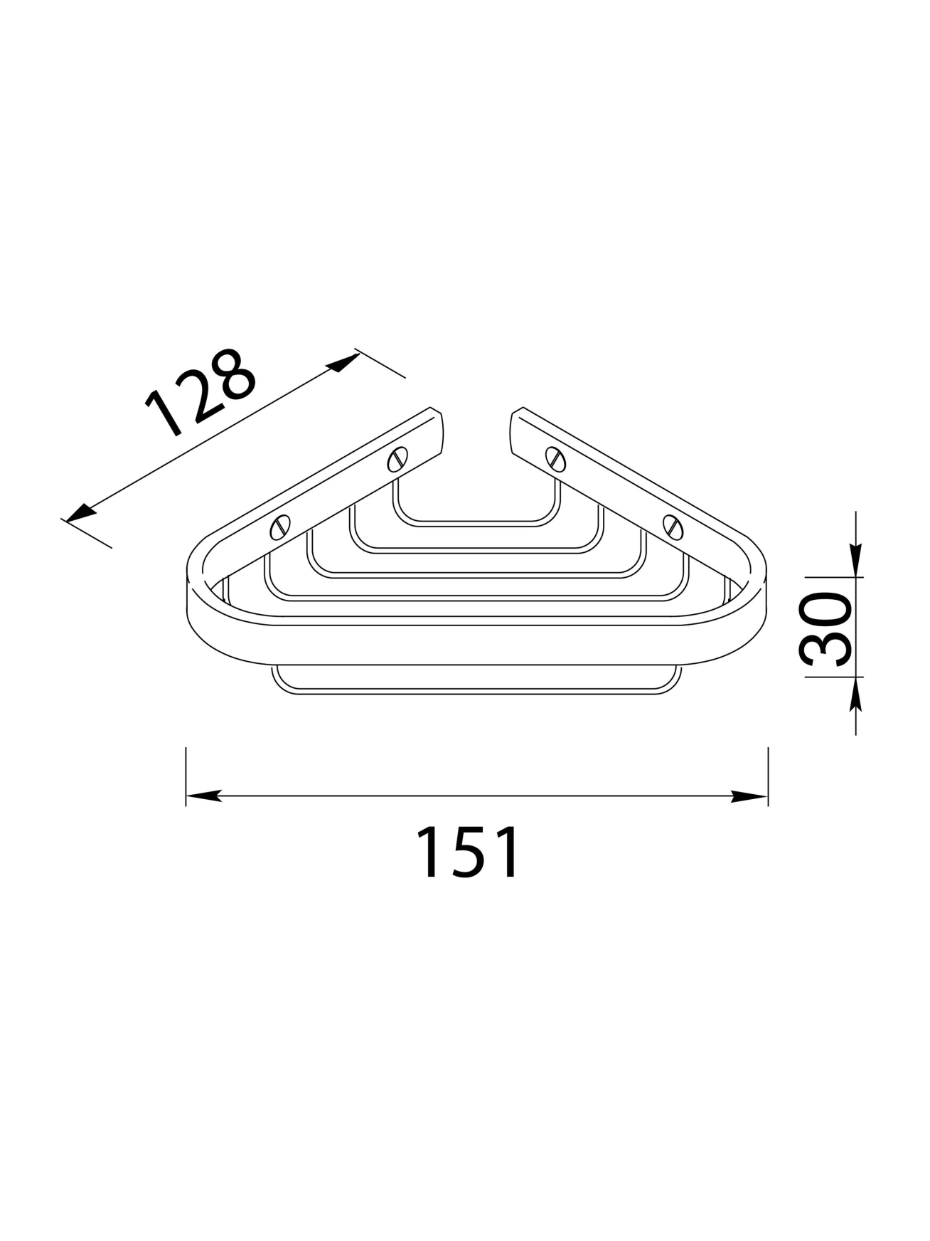 Kampinė muilinė Geesa 91137A 1