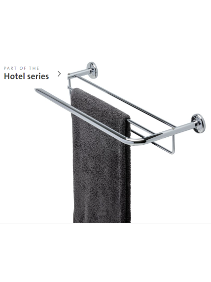 Rankšluosčių lentynėle su laikikliu Geesa Standard Hotel Rankšluosčių lentynėle su laikikliu Geesa Standard Hotel