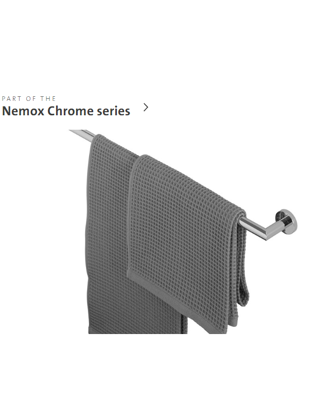 Rankšluosčių laikiklis Geesa Nemox, 60 cm 3 Rankšluosčių laikiklis Geesa Nemox, 60 cm 3