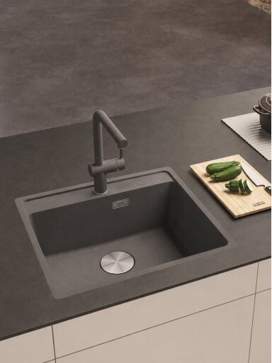 Granitinė plautuvė Franke MRG 210-52A su ventiliu Granitinė plautuvė Franke MRG 210-52A su ventiliu