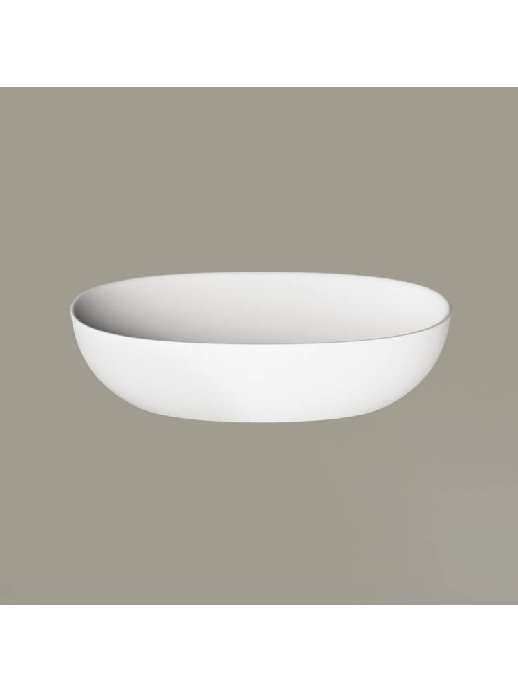 Praustuvas PAA Bella 65x39 cm su paslėptu išbėgimu 6 Praustuvas PAA Bella 65x39 cm su paslėptu išbėgimu 6