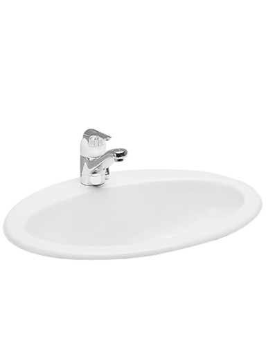Įleidžiamas praustuvas Laufen Indova 61x48 cm, H8113920000001