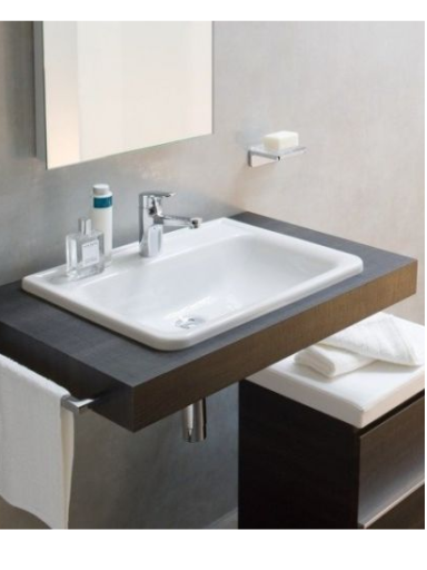Įleidžiamas praustuvas Laufen Pro 56x45 cm,  H8189630001041