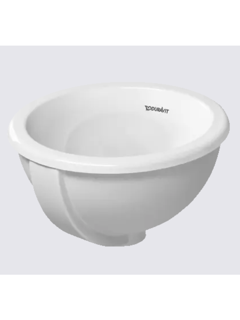 Įleidžiamas praustuvas Duravit Architec 33,5x33,5 cm, 0473340031 2 Įleidžiamas praustuvas Duravit Architec 33,5x33,5 cm, 0473340031 2