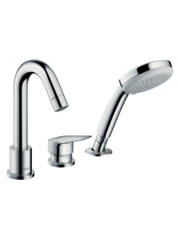 Įmontuojamas vonios maišytuvas Hansgrohe Logis komplektas Įmontuojamas vonios maišytuvas Hansgrohe Logis komplektas