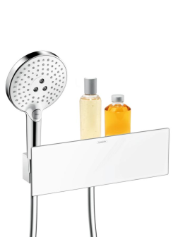Jungtis su laikikliu ir lentynėle Hansgrohe Fixfit Porter 300 Jungtis su laikikliu ir lentynėle Hansgrohe Fixfit Porter 300