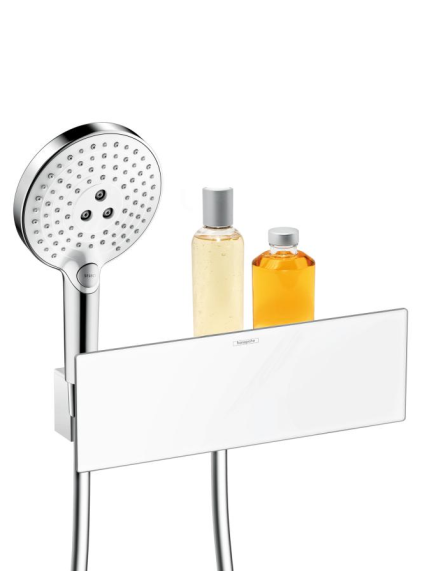 Jungtis su laikikliu ir lentynėle Hansgrohe Fixfit Porter 300 Jungtis su laikikliu ir lentynėle Hansgrohe Fixfit Porter 300