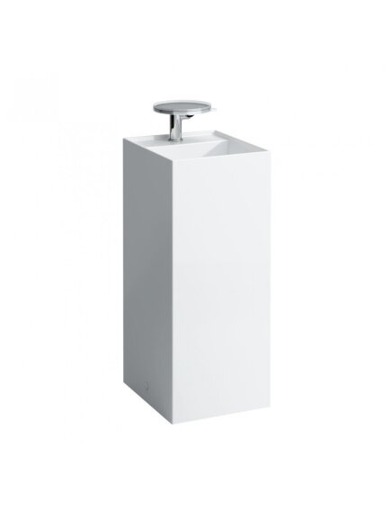 Laisvai pastatomas praustuvas Kartell by Laufen SaphirKeramik 37,5x43,5 cm