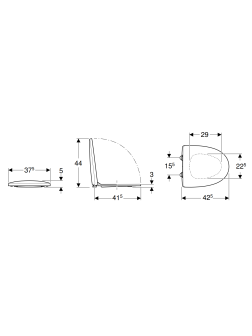 Klozeto dangtis Ifo Sign 99260 Klozeto dangtis Ifo Sign 99260