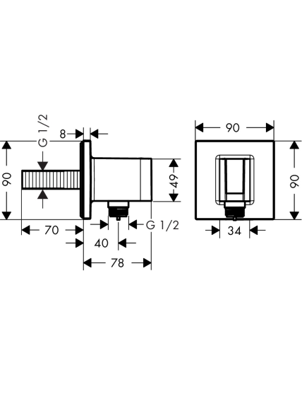 Potinkinės sistemos komplektas Hansgrohe Raindance E 300 10
