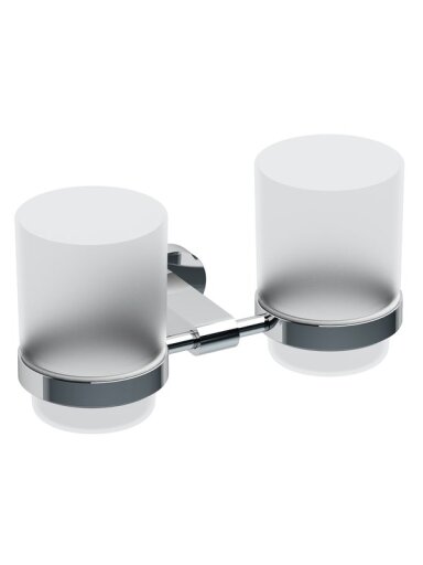 Laikiklis su dviejomis stiklinėmis Ravak Chrome CR 220.00