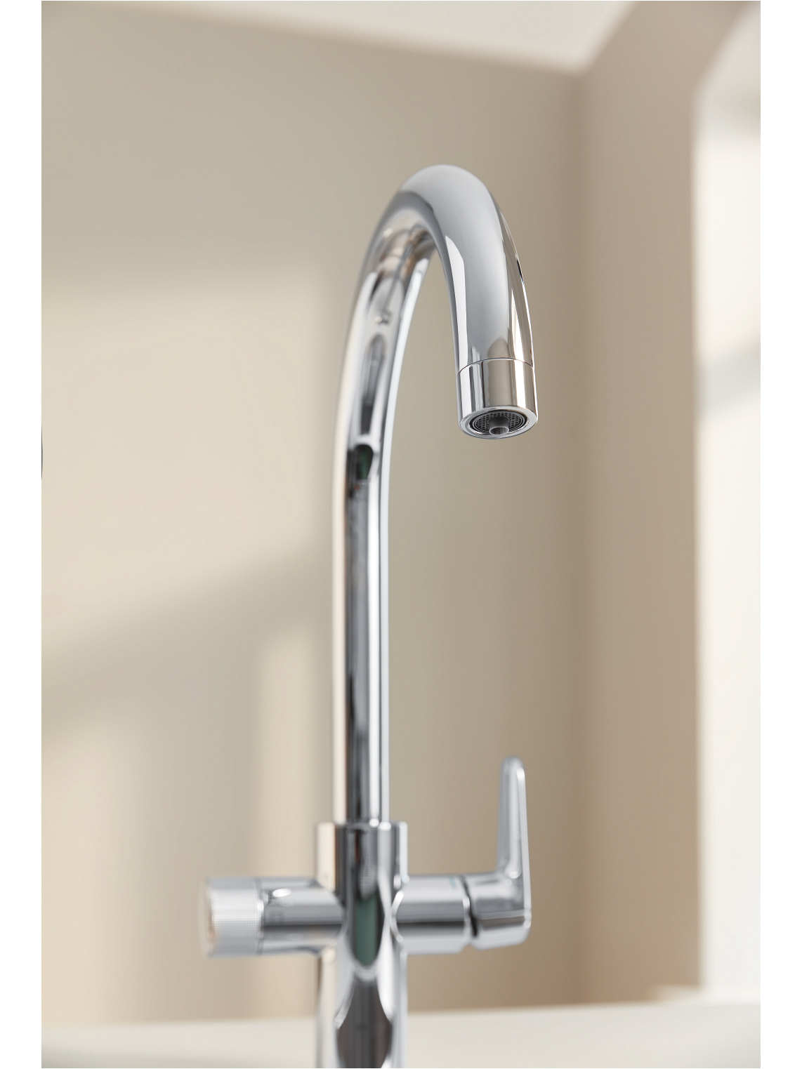 Maišytuvas plautuvei Grohe Blue Pure BauCurve su filtru 4