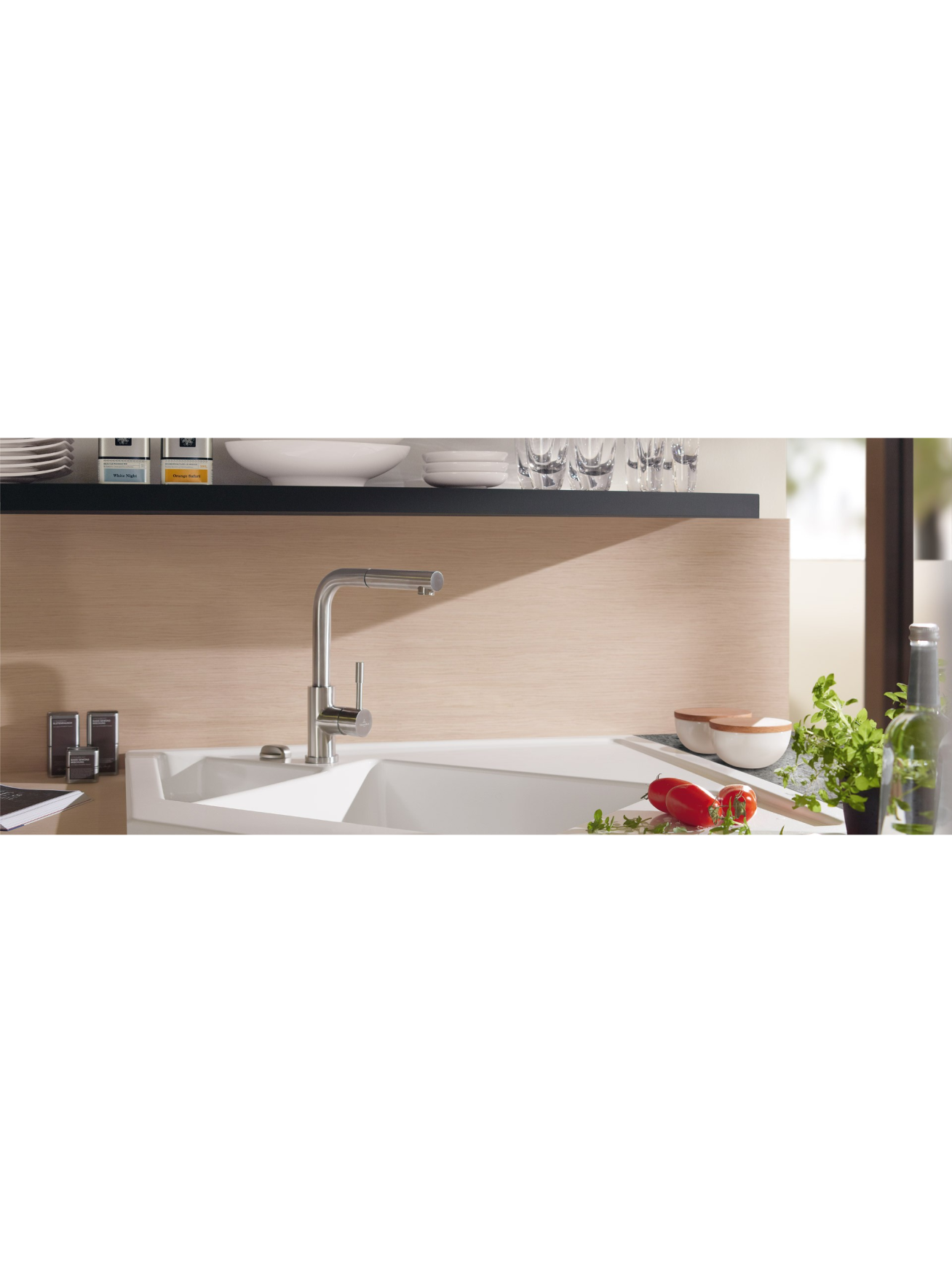 Maišytuvas plautuvei Villeroy&Boch Steel Shower, 969701LC 3 Maišytuvas plautuvei Villeroy&Boch Steel Shower, 969701LC 3
