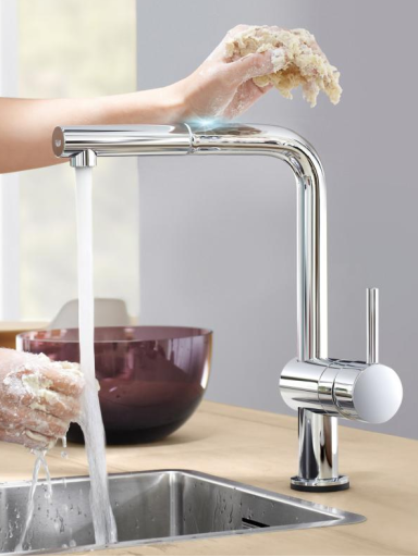 Maišytuvas plautuvei Grohe Minta Touch, elektroninis Maišytuvas plautuvei Grohe Minta Touch, elektroninis