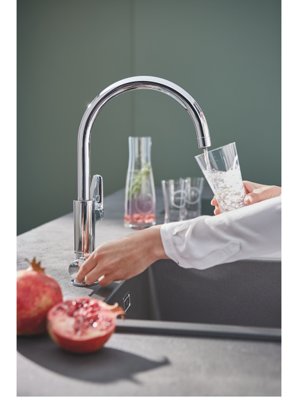 Maišytuvas plautuvei Grohe Blue Pure BauCurve 3