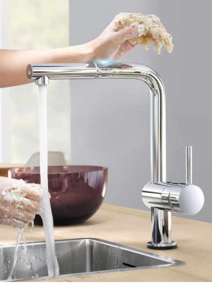 Maišytuvas plautuvei Grohe Minta Touch, elektroninis Maišytuvas plautuvei Grohe Minta Touch, elektroninis