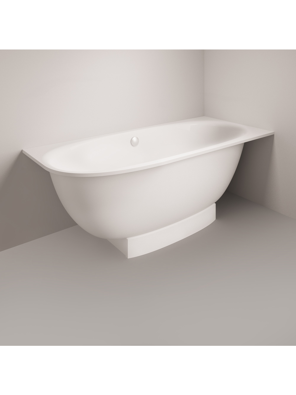 Akmens masės vonia PAA Verso 170x75 cm 6 Akmens masės vonia PAA Verso 170x75 cm 6