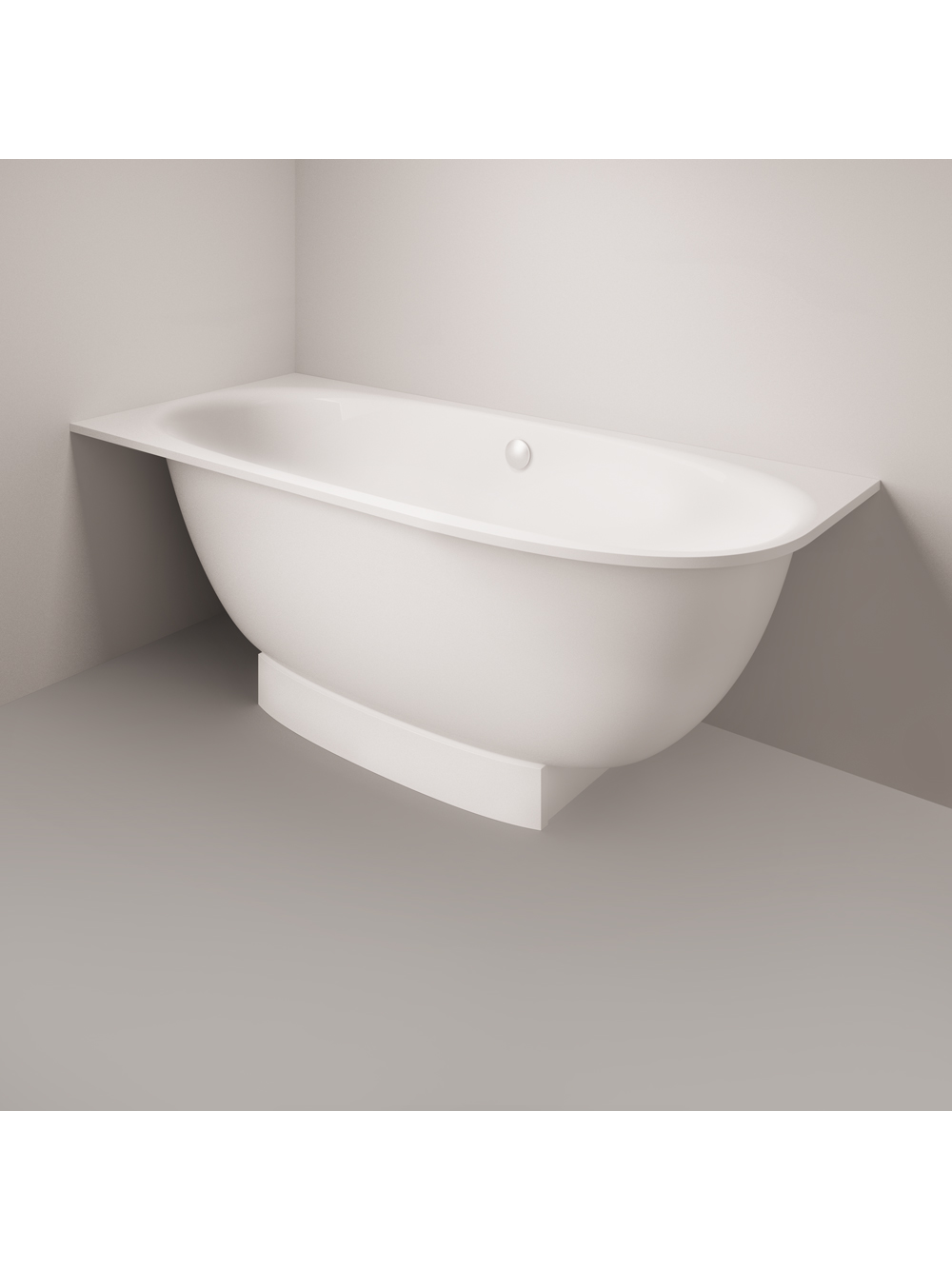 Akmens masės vonia PAA Verso 170x75 cm 12 Akmens masės vonia PAA Verso 170x75 cm 12