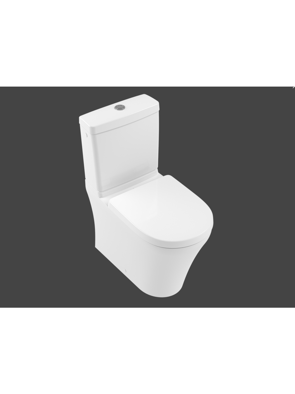 Pastatomas klozetas su bakeliu Villeroy&Boch O.Novo DirectFlush 8 Pastatomas klozetas su bakeliu Villeroy&Boch O.Novo DirectFlush 8