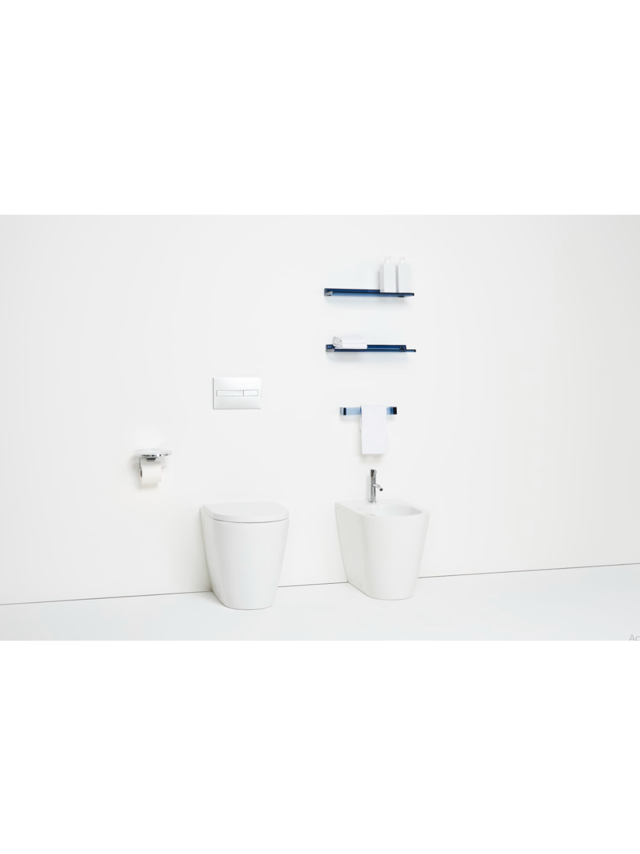Pastatoma bidė Kartell by Laufen, H8323310003021 1 Pastatoma bidė Kartell by Laufen, H8323310003021 1