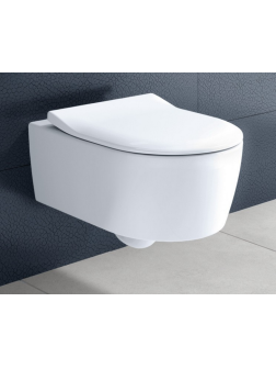 Pakabinamas klozetas Villeroy Boch Avento DirectFlush su dangčiu Pakabinamas klozetas Villeroy Boch Avento DirectFlush su dangčiu