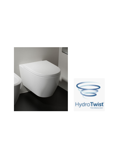 Pakabinamas klozetas Ideal Standard I.Life O HydroTwist su lėtai nusileidžiančiu dangčiu