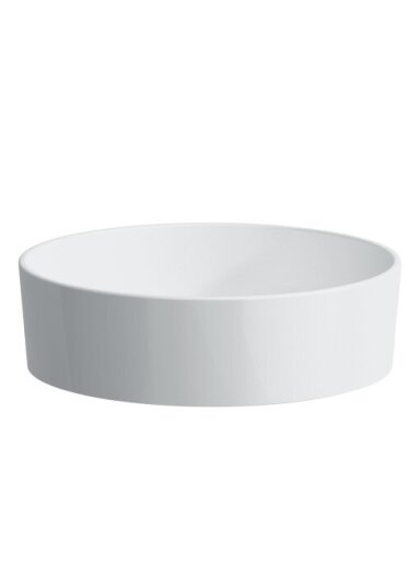 Pastatomas praustuvas Kartell by Laufen SaphirKeramik 420x420 mm