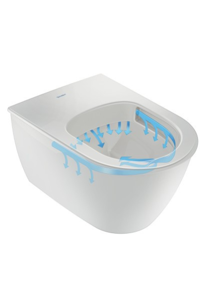 Pakabinamas klozetas Duravit ME by Starck Compact Rimless 2 Pakabinamas klozetas Duravit ME by Starck Compact Rimless 2