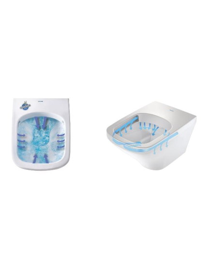 Pakabinamas klozetas Duravit DuraStyle Rimless 45510900A1 3 Pakabinamas klozetas Duravit DuraStyle Rimless 45510900A1 3
