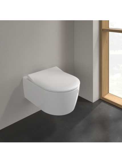 Pakabinamas klozetas Villeroy Boch Avento DirectFlush su dangčiu 12