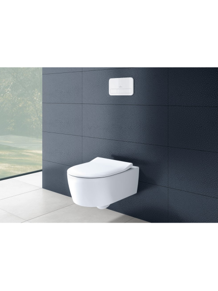 Pakabinamas klozetas Villeroy Boch Avento DirectFlush su dangčiu 5