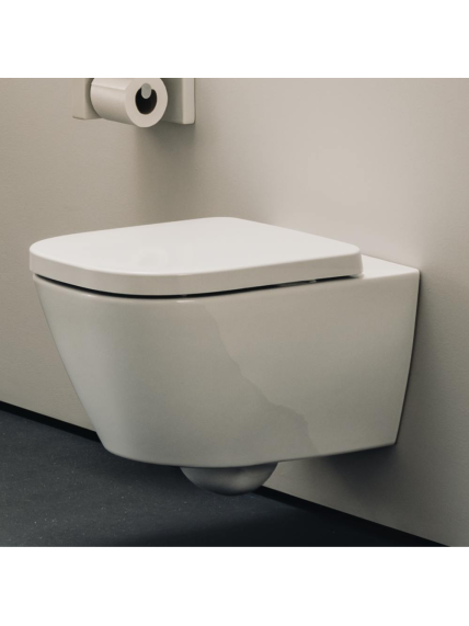 Pakabinamas unitazas Laufen Meda Silent Flush Rimless su dangčiu 4