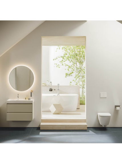 Pakabinamas unitazas Laufen Meda Silent Flush Rimless su dangčiu 7 Pakabinamas unitazas Laufen Meda Silent Flush Rimless su dangčiu 7