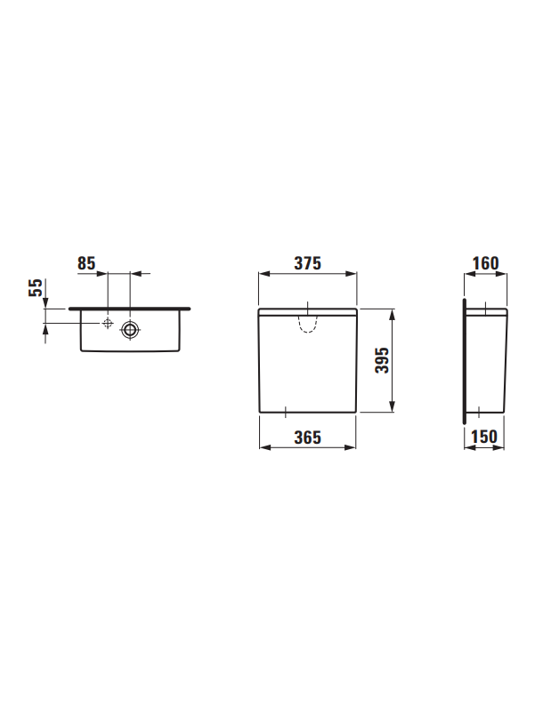 Pastatomas klozetas Laufen Pro New Rimless su Soft Close dangčiu 7