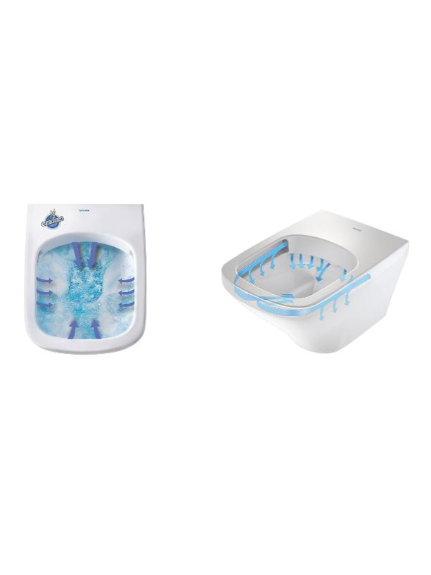Pakabinamas klozetas Duravit DuraStyle Rimless 45510900A1 3 Pakabinamas klozetas Duravit DuraStyle Rimless 45510900A1 3