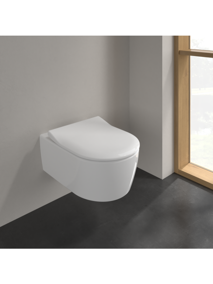 Pakabinamas klozetas Villeroy Boch Avento DirectFlush su dangčiu 12