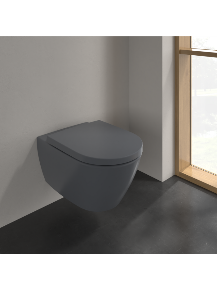 Pakabinamas klozetas Villeroy & Boch Subway 2.0 Rimless su C+ 12