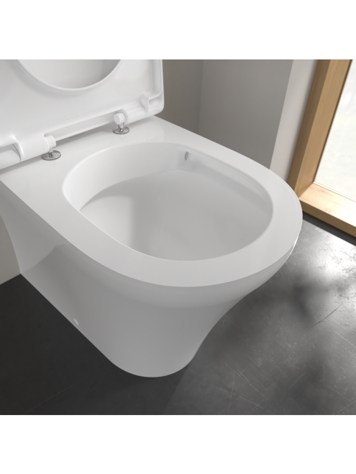 Pastatomas klozetas su bakeliu Villeroy&Boch O.Novo DirectFlush 2 Pastatomas klozetas su bakeliu Villeroy&Boch O.Novo DirectFlush 2