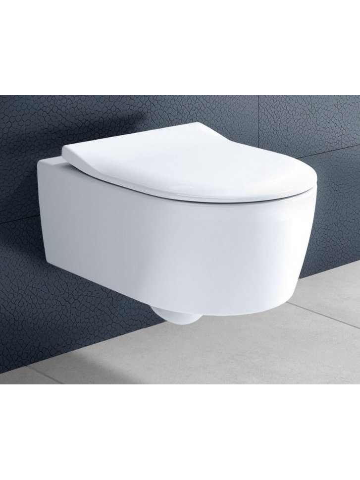 Pakabinamas klozetas Villeroy Boch Avento DirectFlush su dangčiu