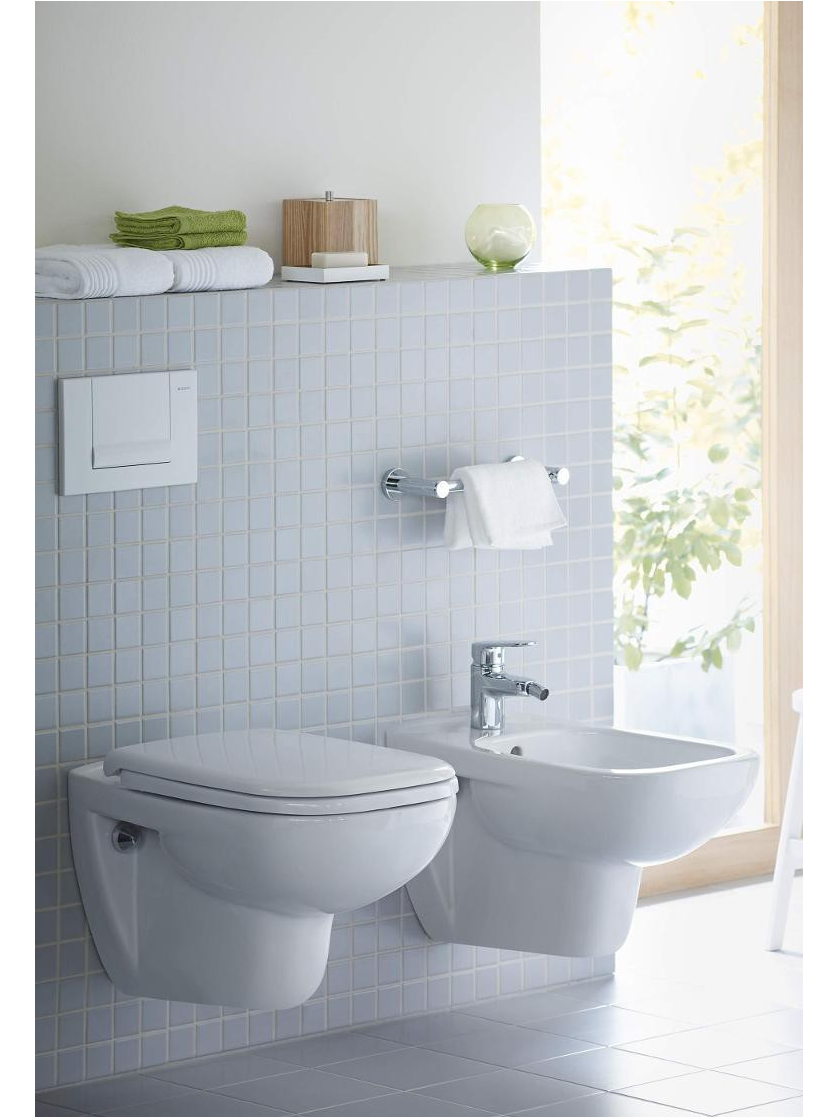 Pakabinamas klozetas Duravit D-Code 25350900002 su SoftClose 2