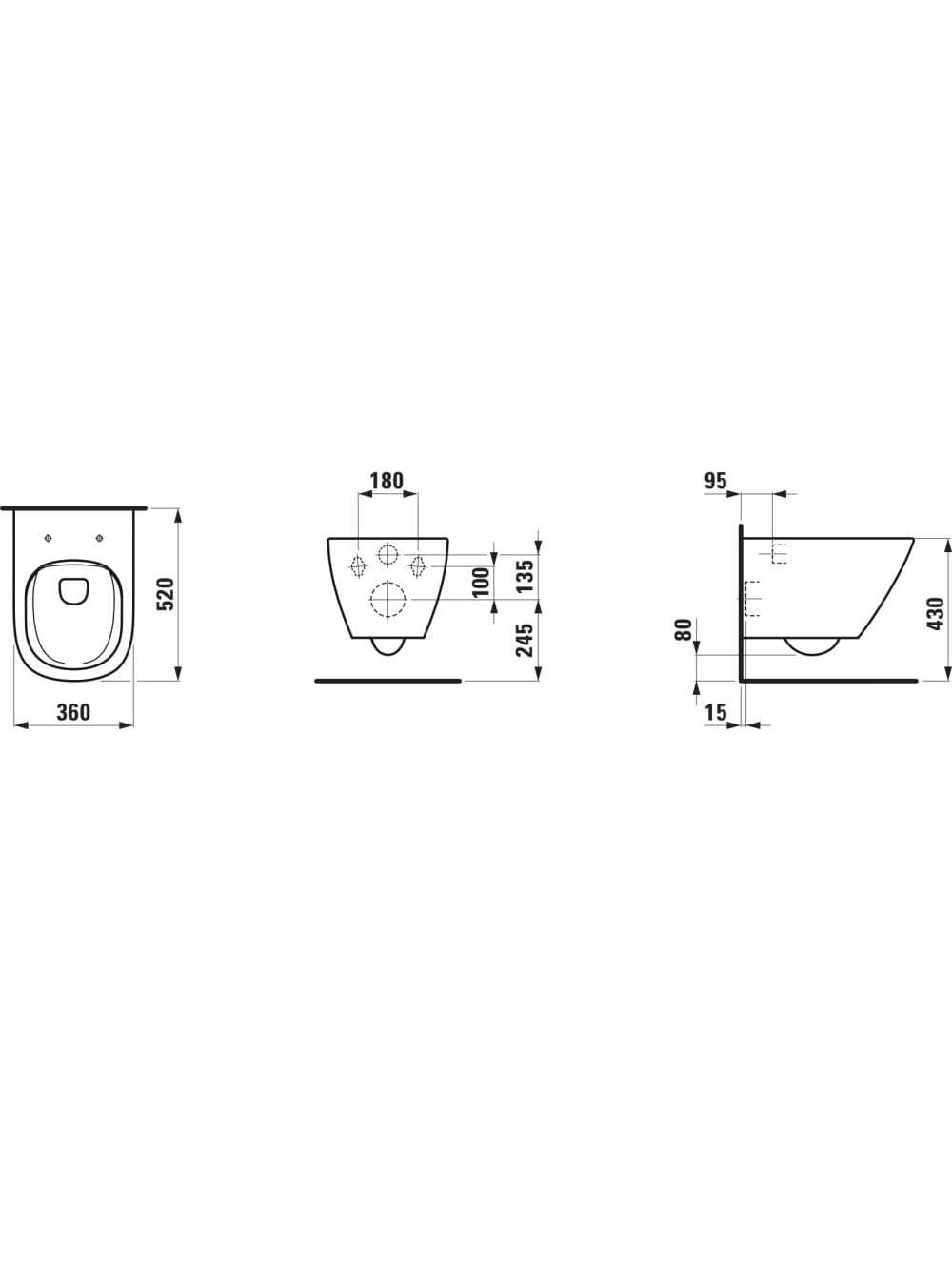 Potinkinis WC rėmas Schell Montus C120 su WC Laufen Lua Rimless 4 Potinkinis WC rėmas Schell Montus C120 su WC Laufen Lua Rimless 4