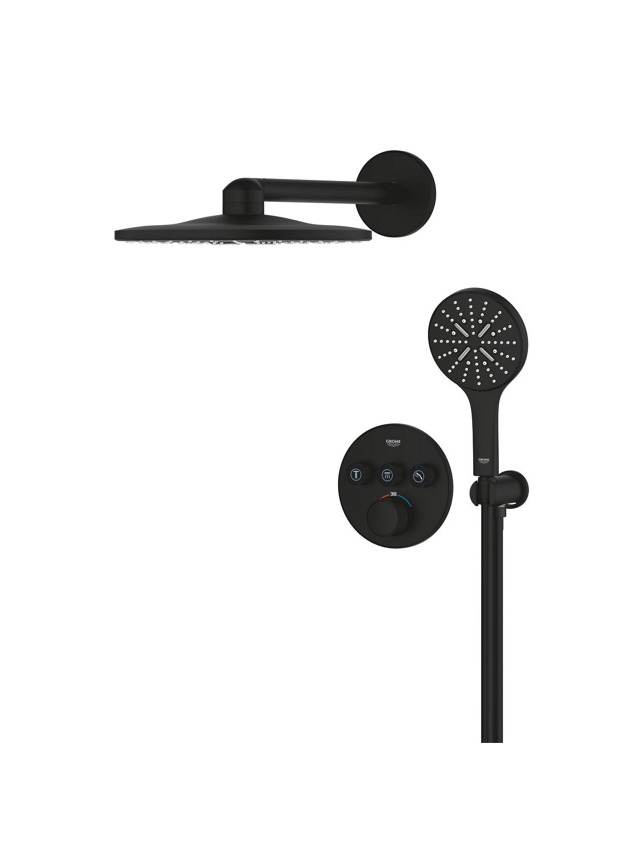 Potinkinės sistemos komplektas Grohe GROHTHERM SMARTCONTROL 4 Potinkinės sistemos komplektas Grohe GROHTHERM SMARTCONTROL 4