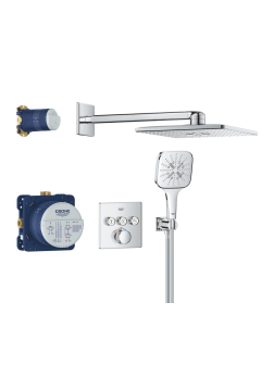 Potinkinė termostatinė sistema Grohe Grohtherm SmartControl